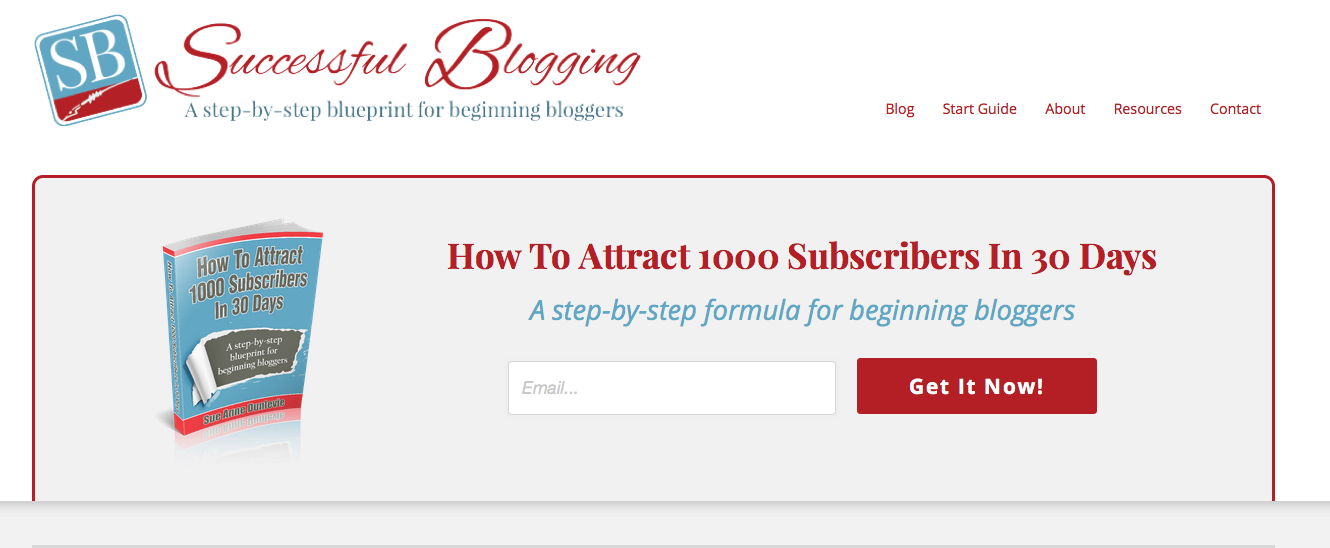 Successful Blogging