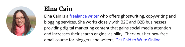 content writer examples