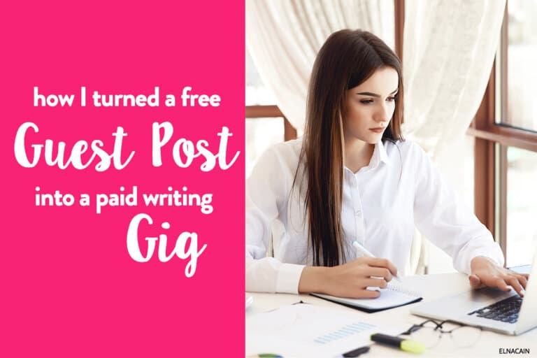 How I Turned a Free Guest Post Into a Paid Freelance Writing Job