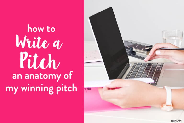 How to Write a Pitch – Anatomy of My Writing Pitch (+ Pitch Letter Examples)