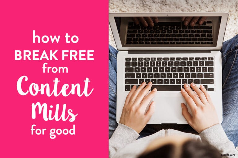 Break Free from the Content Mill (What Freelancers Need to Know)