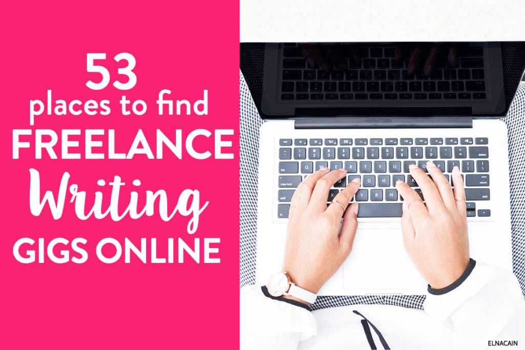 53 Places to Land Freelance Writing Gigs Online