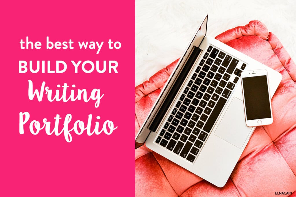 how to make a creative writing portfolio