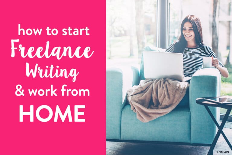 How to Start Freelance Work From Home as a Writer (For Good)