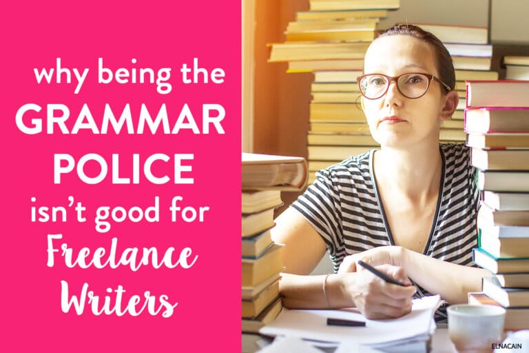Why Grammar Police Isn’t A Good Freelance Writing Quality