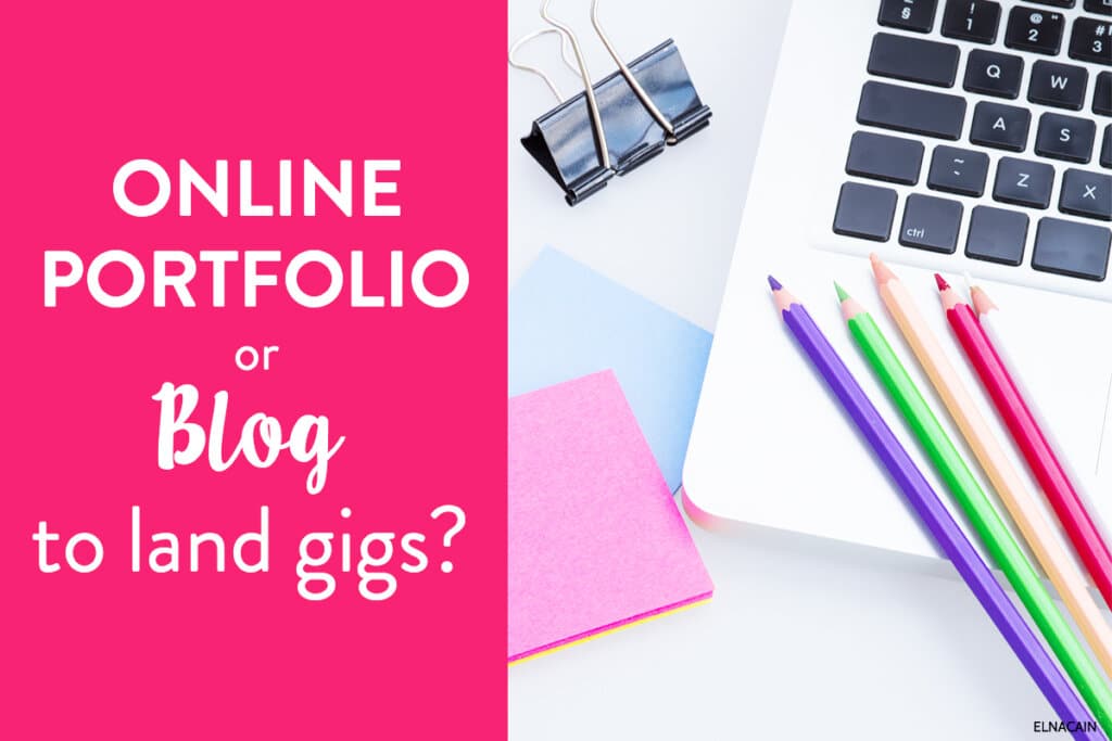 Is an Online Portfolio Better than a Blog for Freelance Writers?