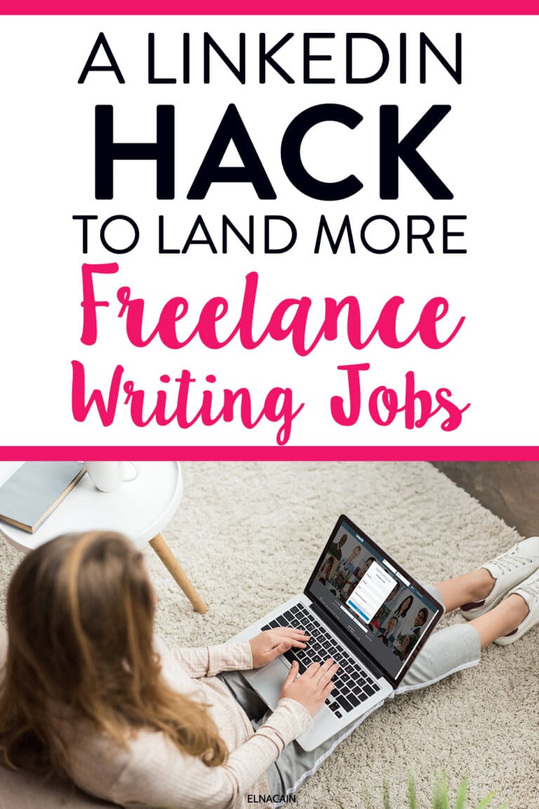 How a LinkedIn Banner Leads to More Freelance Writing Gigs - Elna Cain