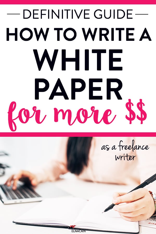 how to write a great white paper