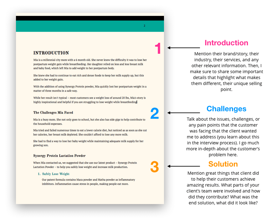 need a case study writing