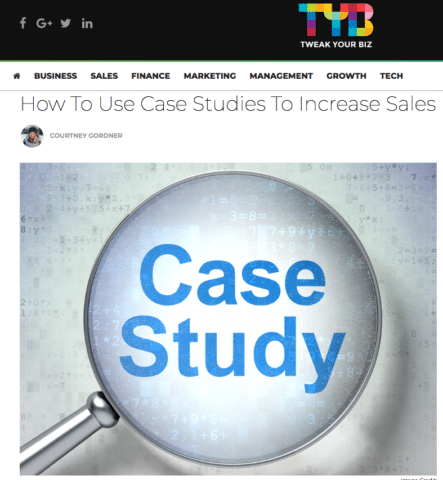 steps on how to write a case study