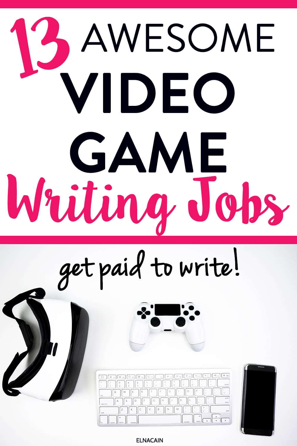 career writing for video games