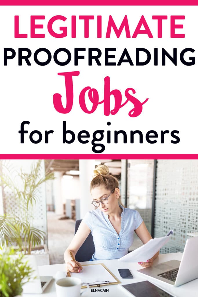 proofreading jobs english