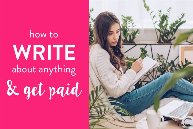 How to Get Paid to Write About Anything