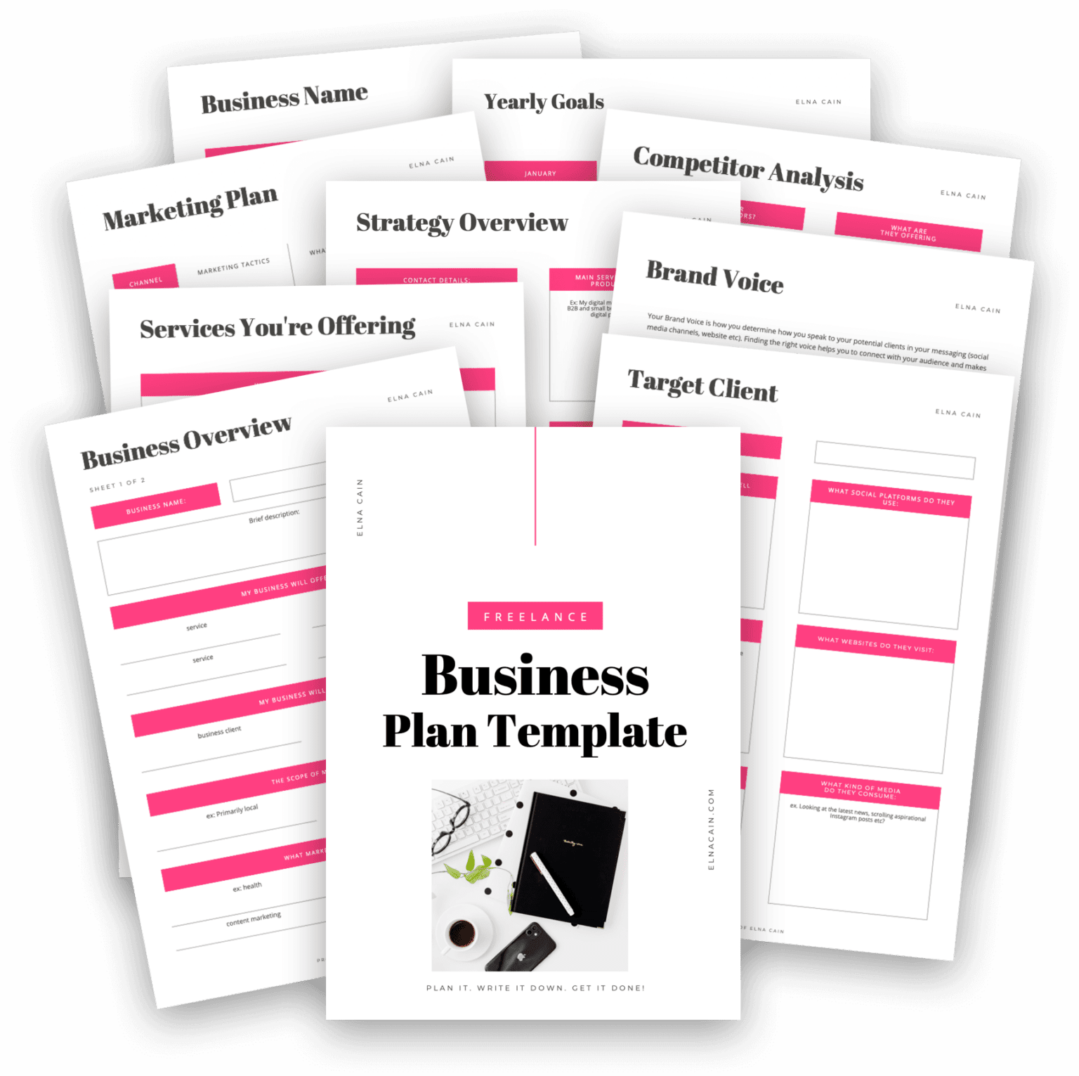 freelance business plan example