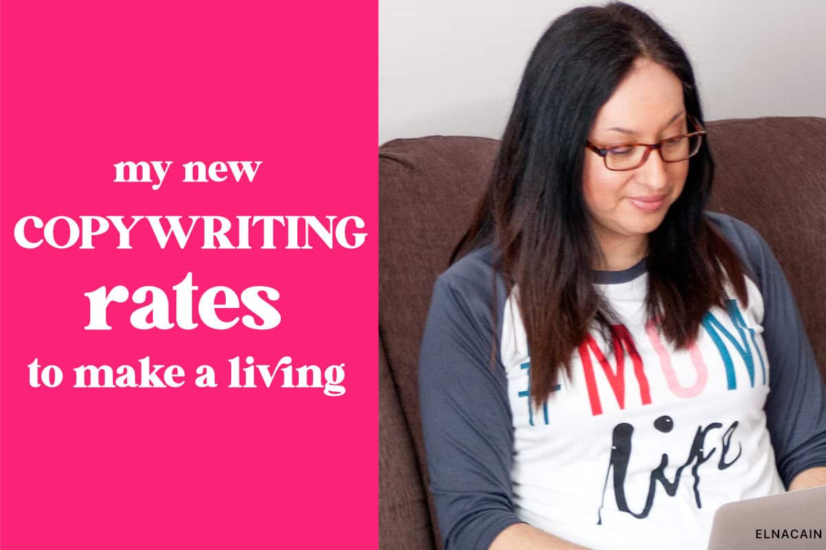 Different Copy Rates New Copywriting Rates for 2025 (How Much to Charge) - Elna Cain