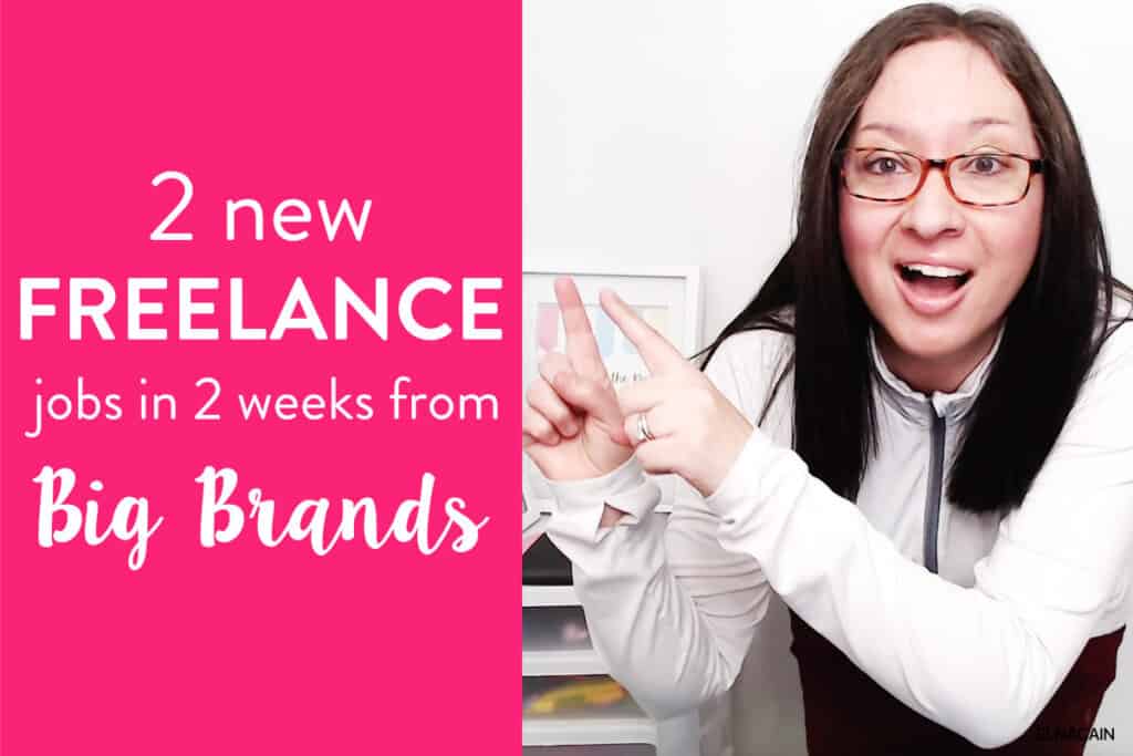 2 Freelance Writing Jobs in 2 Weeks (From Big Brands)