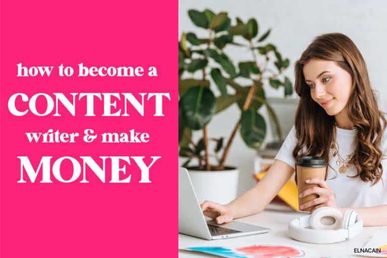 How to Become a Content Writer And Make Money at Home