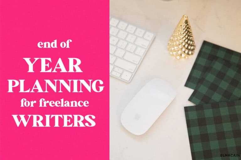 Year-End Planning for Freelance Writers: What to Review Before January