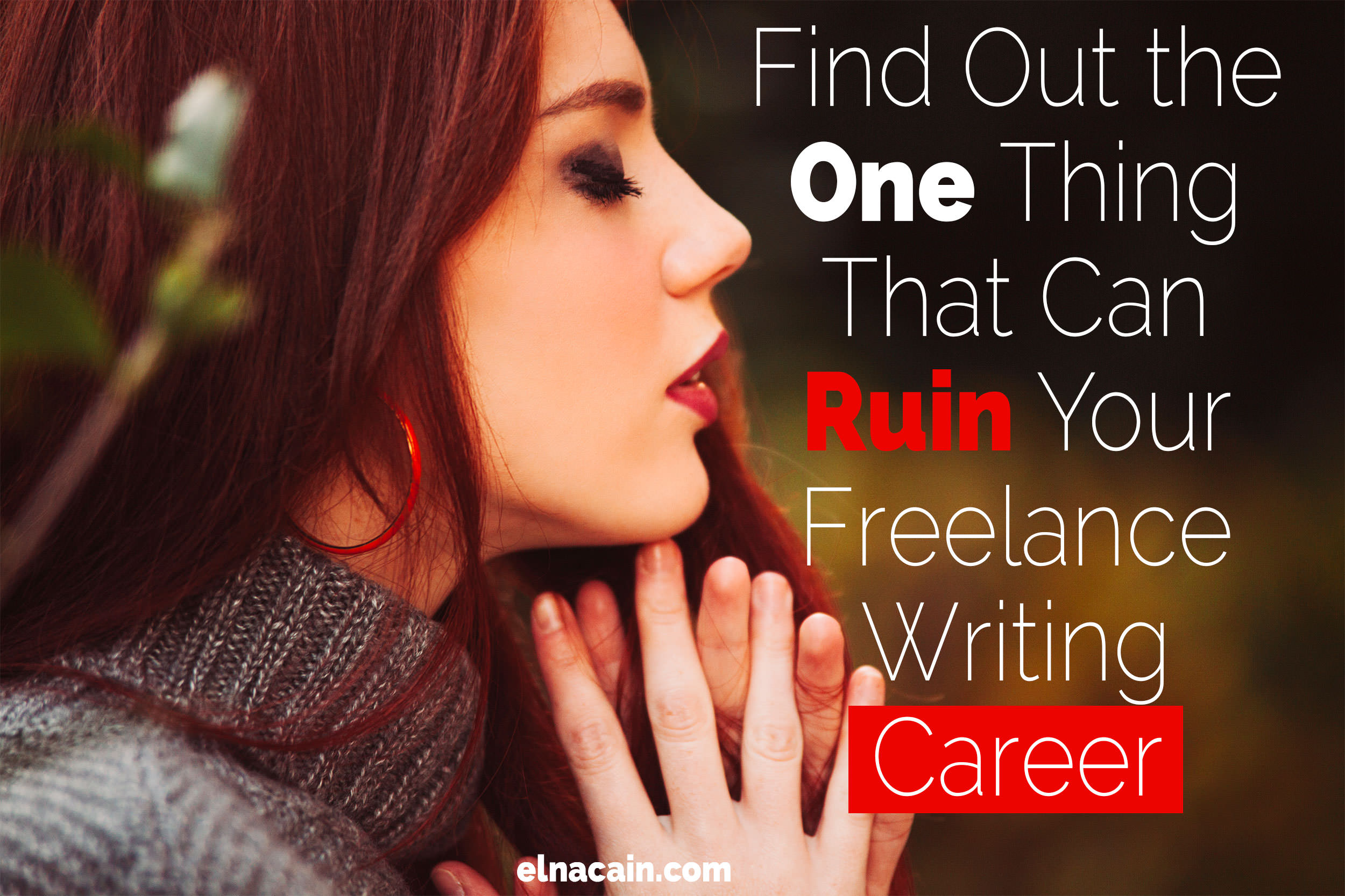 How does a person become a freelance writer?